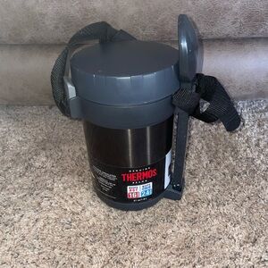 Thermos all-in-one vacuum insulated stainless steel meal carrier with spoon